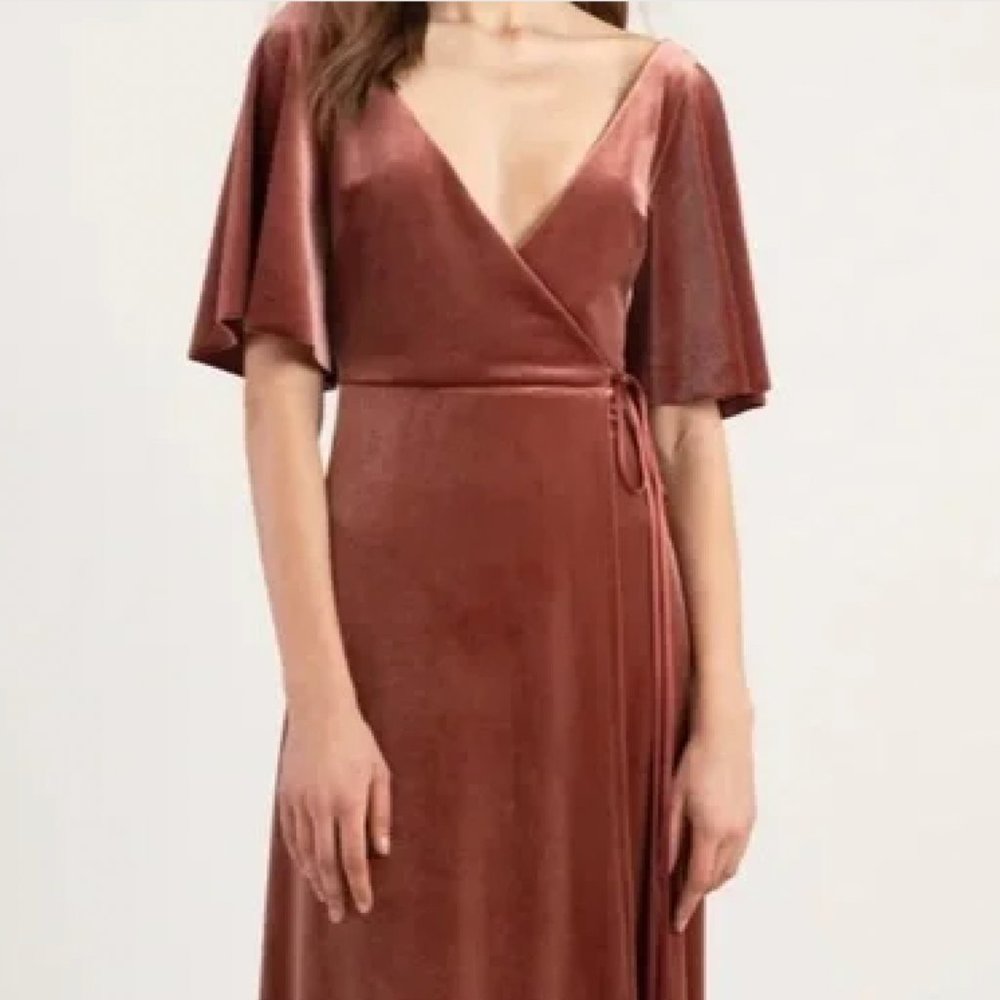 Jenny Yoo Bridesmaid Dress in English Rose Size 0